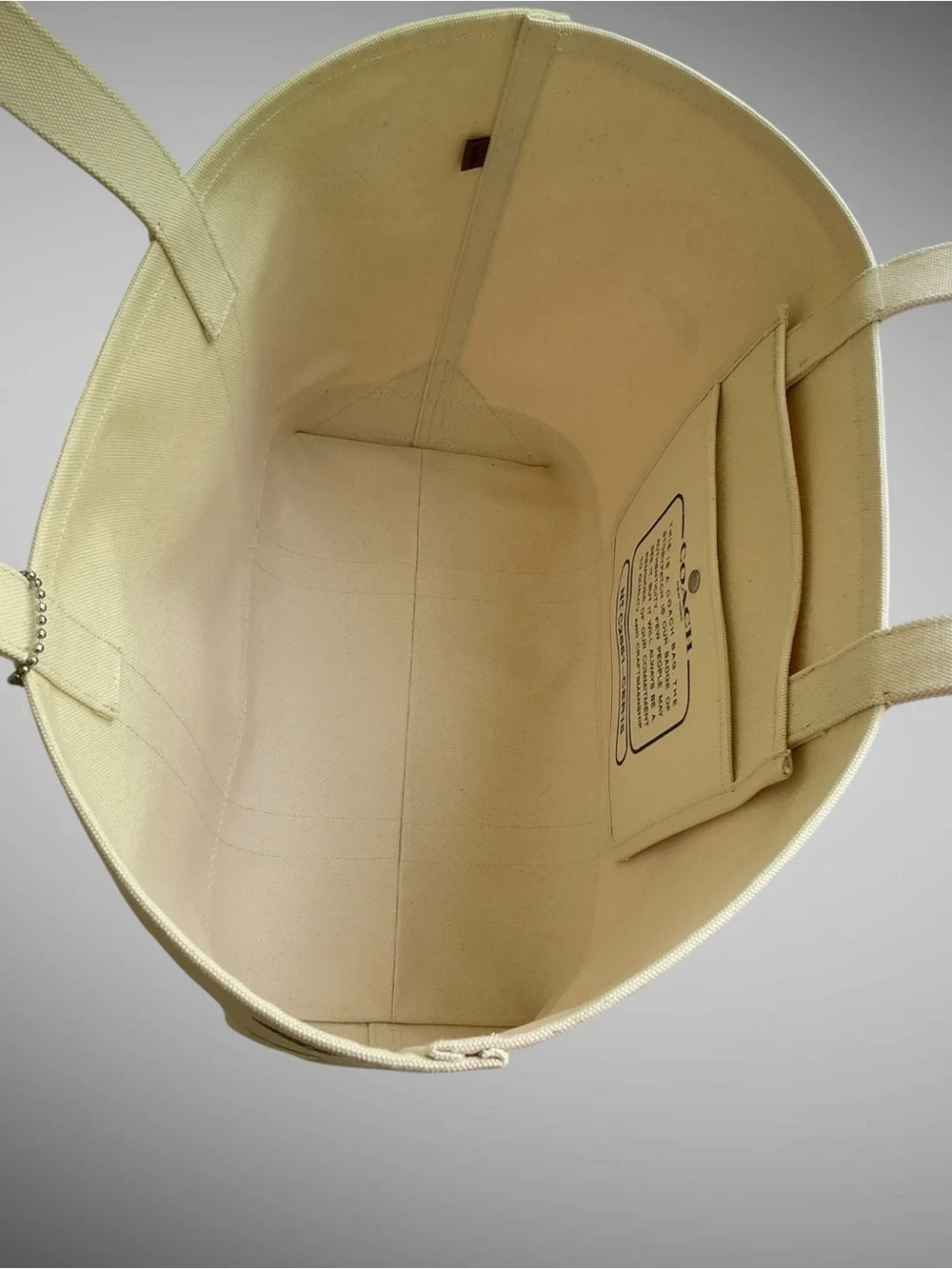 Coach Utility Tote Sketch Print Canvas Leather Laptop Bag NWT